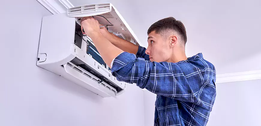Indoor AC Unit Replacement in Newton