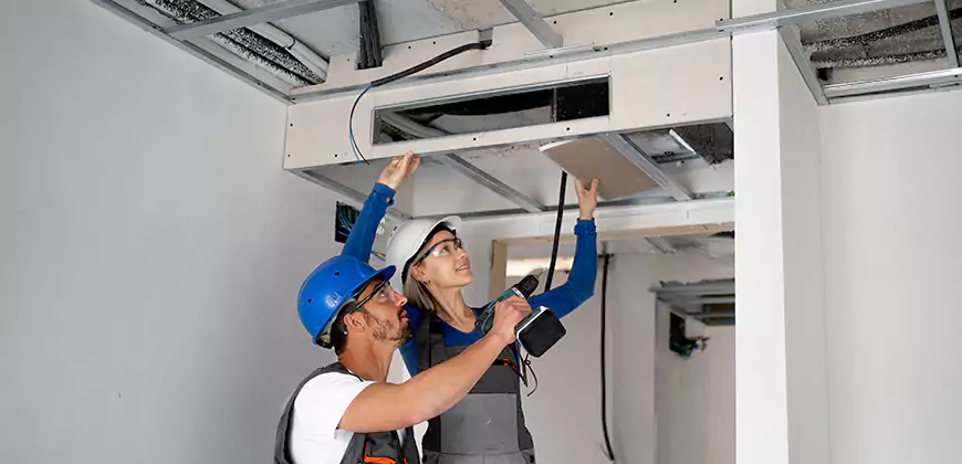 HVAC Duct Insulation Degradation in Newton