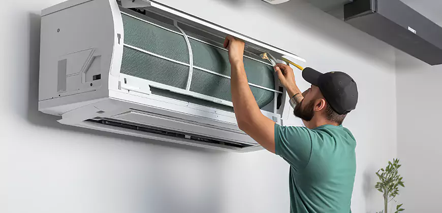 Mini Split Refrigerant Leak Repair in Newton