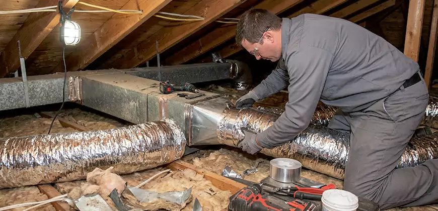 Replace Flexible Ductwork in Newton
