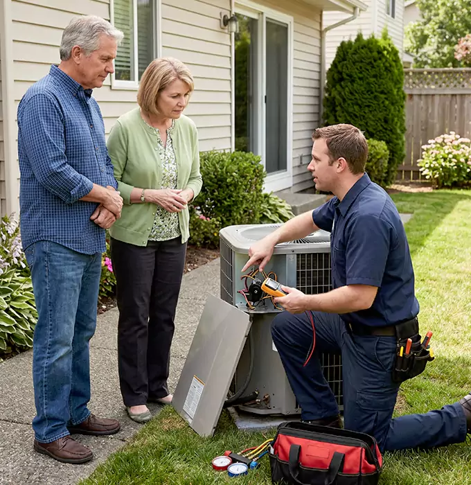 Why Newton, MA Homeowners Choose Engel Heat and Air for Outdoor AC Repair?